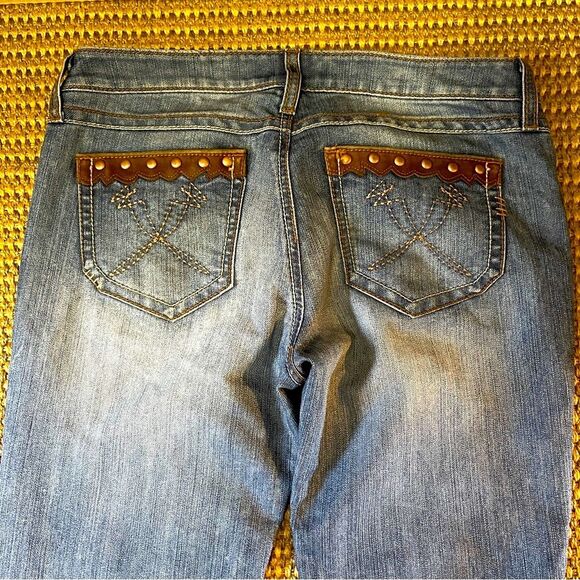 Wrangler Twenty X Houston Lowest rise slim fit Western Jeans Sz 7 - Picture 4 of 11